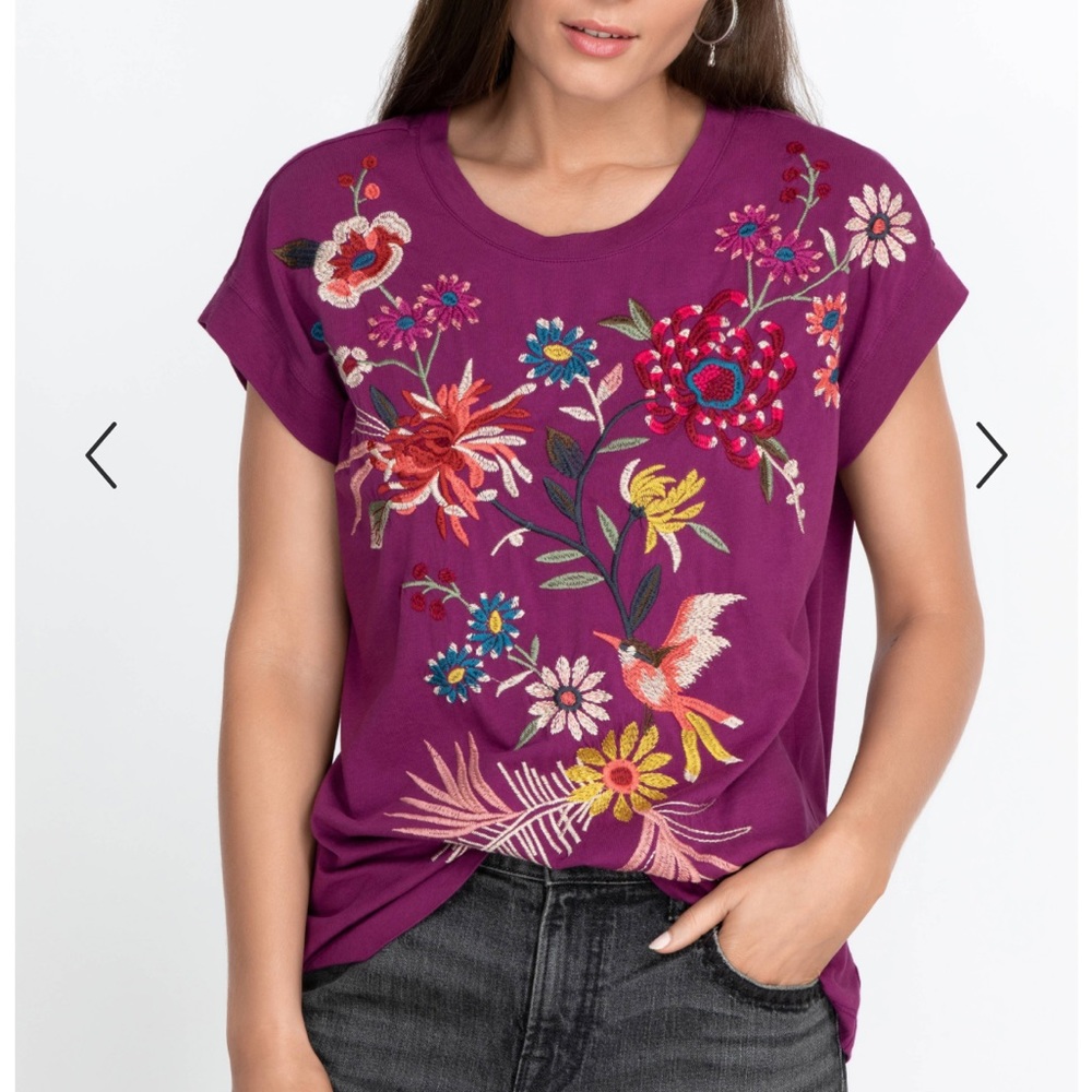 Johnny Was Tiarei Relaxed Tee